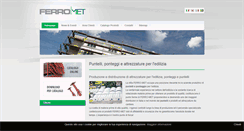 Desktop Screenshot of ferro-met.com